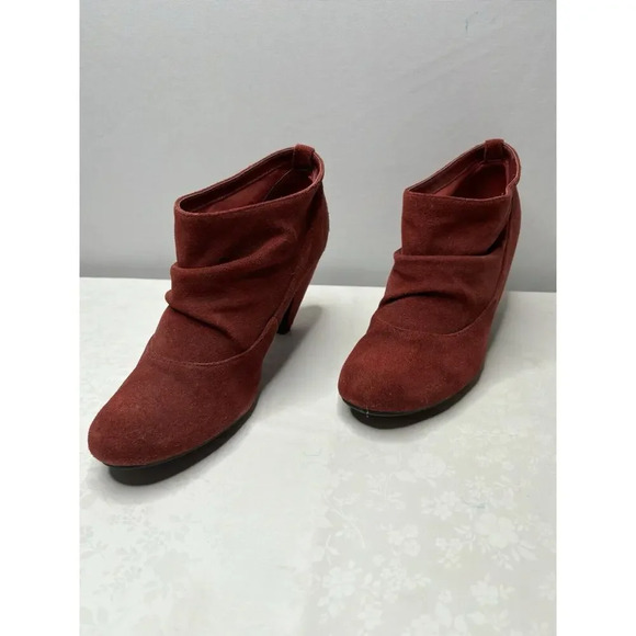 TRIBECA RED/MAROON WOMENS, US 10 - Picture 2 of 9